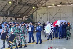 Jenazah pilot pesawat T-50i jatuh di Blora disemayamkan di Skadud 15