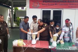 Kejari Asahan musnahkan barang bukti narkoba senilai Rp 1 miliar
