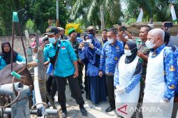 Bupati Asahan tinjau pelaksanaan vaksinasi PMK