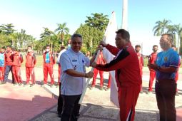 Wakil Bupati Tabalong lepas atlet POPDA Provinsi Kalsel