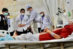 18 orang haji yang tiba di Tanah Air tercatat positif COVID-19