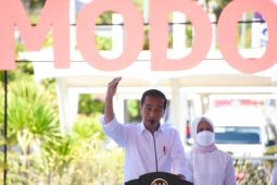 Presiden Joko Widodo resmikan perluasan Bandara Komodo di Labuan Bajo
