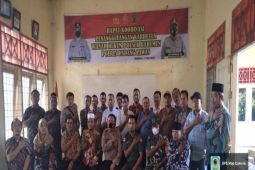 Polsek Barumun Rakor pencegahan Karhutla bersama Forkopimkec