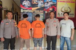 Polisi tangkap dua tersangka pengeroyokan di Lampung Timur