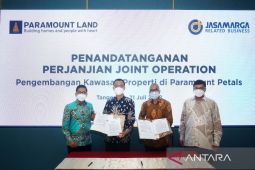 Paramount Land gandeng Jasamarga RB garap Paramount Petals