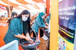 Hari cuci tangan, Kahiyang bagi sepeda ke dokter cilik dan murid TK
