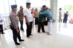 Forkopimda sambut kepulangan jamaah haji Tebing Tinggi
