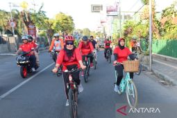 Unej kampanyekan bersepeda untuk hidup sehat