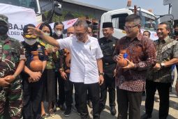 Mendag Zulkifli melepas ekspor baja senilai 4 juta dolar AS ke Selandia Baru