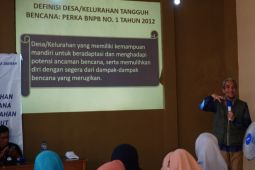 BPBD Garut dan BNPB edukasi masyarakat desa untuk sadar bencana