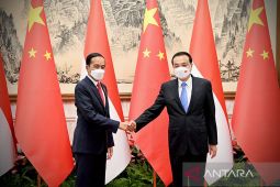 Presiden Joko Widodo temui PM Li Keqiang bahas kerja sama ekonomi