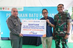 Sinergi Pemprov Kaltim dan  PKT salurkan bantuan rumah layak huni Rp2,07 Miliar