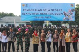 Kementerian BUMN menggelar pembekalan Bela Negara rekrutmen 2022
