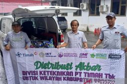PT Timah-BMI salurkan 14,1 ton beras ke ponpes di Bangka