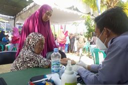 Hadir di Desa Belo Laut, mobil sehat PT Timah Tbk dekatkan pelayanan kesehatan bagi warga