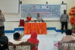 Polresta Ambon ajak siswa SMP tidak terlibat narkoba dan tawuran
