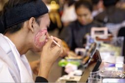 SMK PGRI Mejobo gelar demo "art make up" di VokasiLand