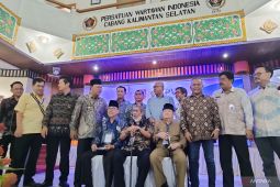 Zainal Helmie terpilih lagi jadi ketua PWI Kalsel