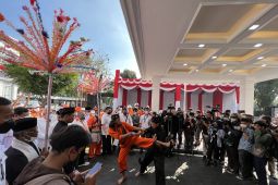 Pawai kebudayaan Betawi diusung PKS saat daftar ke KPU