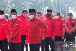 Mendaftar ke KPU, PDIP gelar pawai kebudayaan