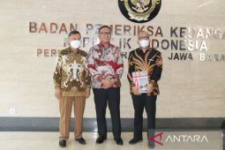 Pemkab Bogor terima opini WDP atas Laporan Keuangan Tahun 2021 dari BPK