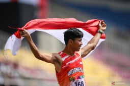 Saptoyogo persembahkan emas pertama untuk Indonesia di APG Hangzhou