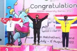 Tiga atlet UM Surabaya sumbang tujuh medali pada ASEAN University Games 2022