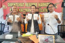 Polda Kalsel: 10 kg sabu-sabu jaringan "segitiga emas" masuk Kalsel