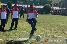 Warga binaan dikutkan dalam Porseni di Lapas Banjarbaru