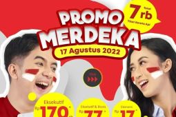 KAI berikan tiket Tarif Promo Merdeka pada HUT ke-77 RI