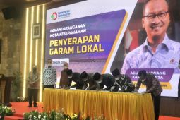 15 industri serap 1,05 juta ton garam lokal termasuk dari Jabar