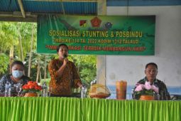 TMMD  Kodim 1312/Talaud  gelar penyuluhan stunting