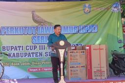 Seribuan peserta ikuti lomba perkutut di Situbondo