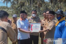 Advertorial- Padang Sidempuan dapat jatah dua "Kampung Siaga Bencana"  dari Kemensos