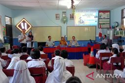 Dishub Babel sosialisasi parade lalu lintas di SD Negeri 15 Pangkalpinang