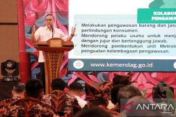 Mendag Zulkifli Hasan ingatkan seluruh pemkot jaga ketersediaan pangan