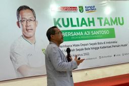 Coach Aji berniat jadi dosen?