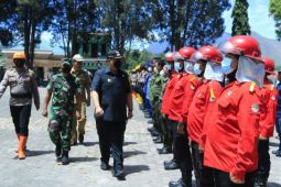 Tim gabungan gelar operasi kontijensi cegah karhutla di Samosir