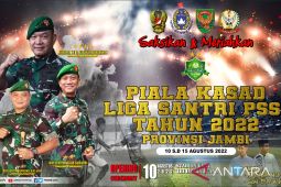 Delapan Kesebelasan Jambi ikuti Liga Santri Piala Kasad 2022