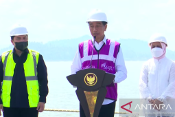 Presiden Jokowi resmikan Terminal Kijing Pelabuhan Pontianak genjot daya saing