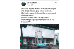 DLH Mukomuko ancam somasi pemilik akun Facebook Edy Mashuri