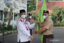 Bupati lepas kontingen HSS ikuti Jamnas Pramuka XI