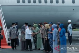 Wapres KH Ma'ruf Amin tiba di Kalsel