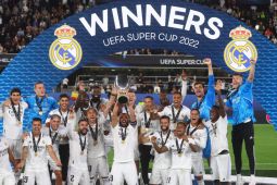 Real Madrid juara Piala Super Eropa untuk kelima kalinya
