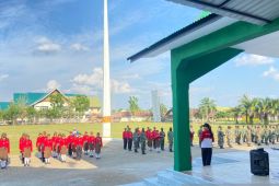 Paskibraka Kabupaten Batanghari ditempa selama sebulan