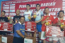 Kemenkumham gelar turnamen bulu tangkis se-Kalsel