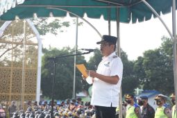 Pj. Wali Kota Tebing Tinggi pimpin apel kesiapan penanggulangan Karhulta