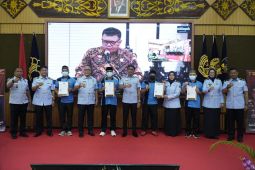 Lima warga binaan pemasyarakatan asal Kalbar dapatkan sertifikat PT Perseorangan