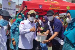 Gubernur Gorontalo luncurkan Germas 'Batanam Rica Sandiri'