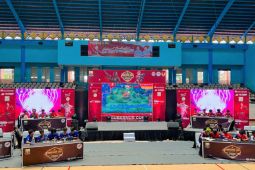 Tim Mobile Legend Sungai Penuh raih poin penuh pada pertandingan "Low Bracket" Grand Final Kejuaraan Esport Jambi